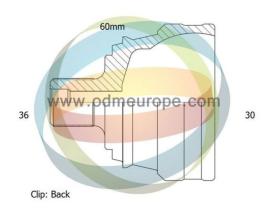 Odm 12211449 - Homocinética 36X59,60X30 VW