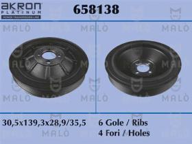 Akron-Malò 658138 - SMORZ.GIULIETTA 1.6 JTDM