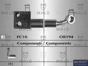 Akron-Malò 80972 - T.FRE.ANT.SX CIVIC 7/TT 06->